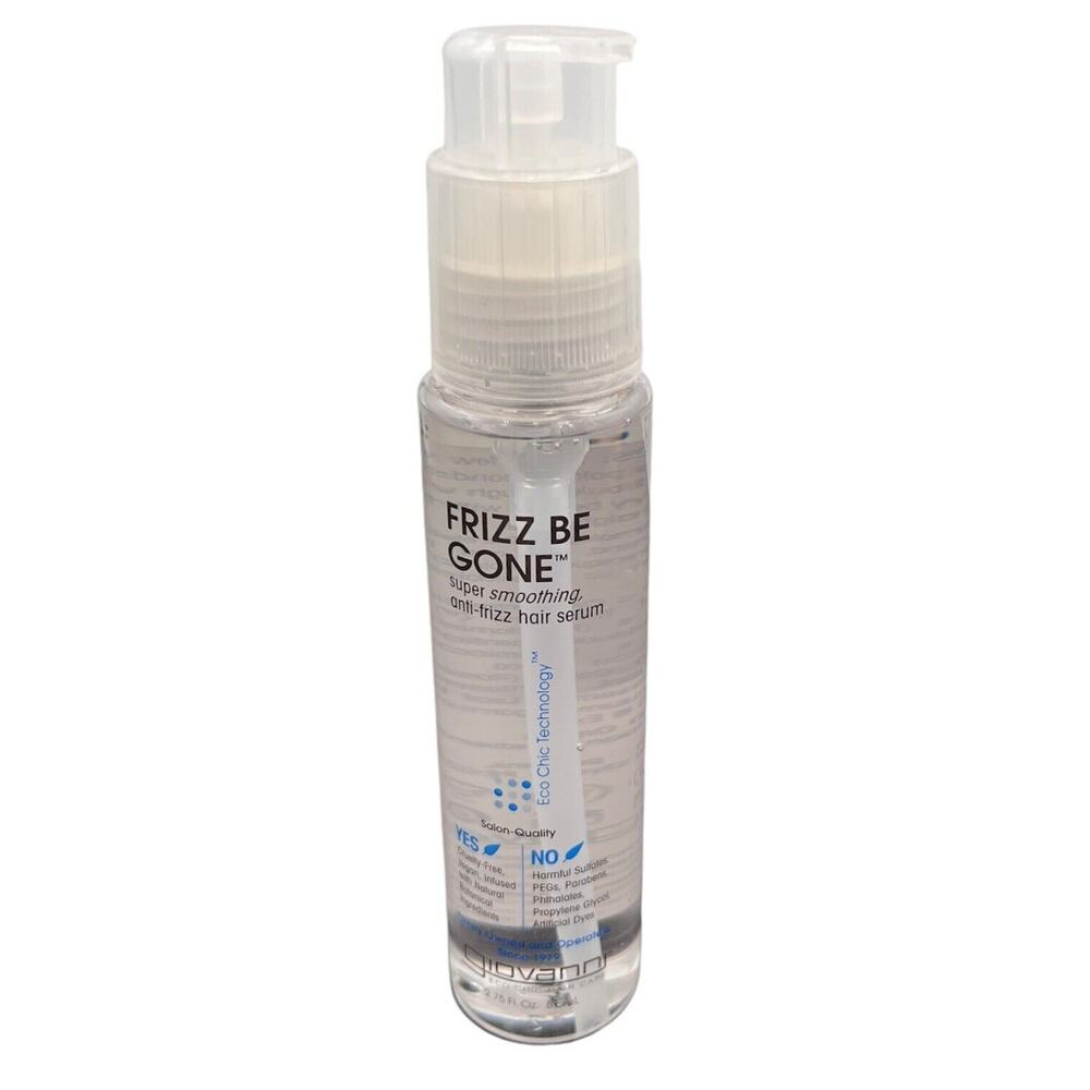 Giovanni Eco Chic Frizz Be Gone Super Smoothing Anti-Frizz Hair Serum 2.75 fl oz